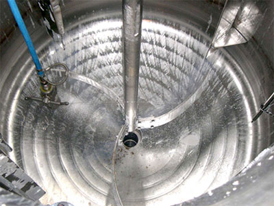 high pressure tank cleaning