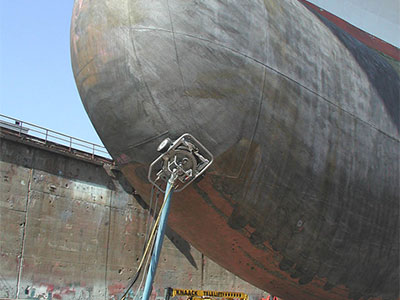 spiderjet ship surface preparation