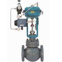 Pressure balanced single seated control valve