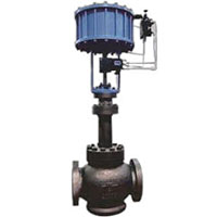 Bellows single-seat control valve